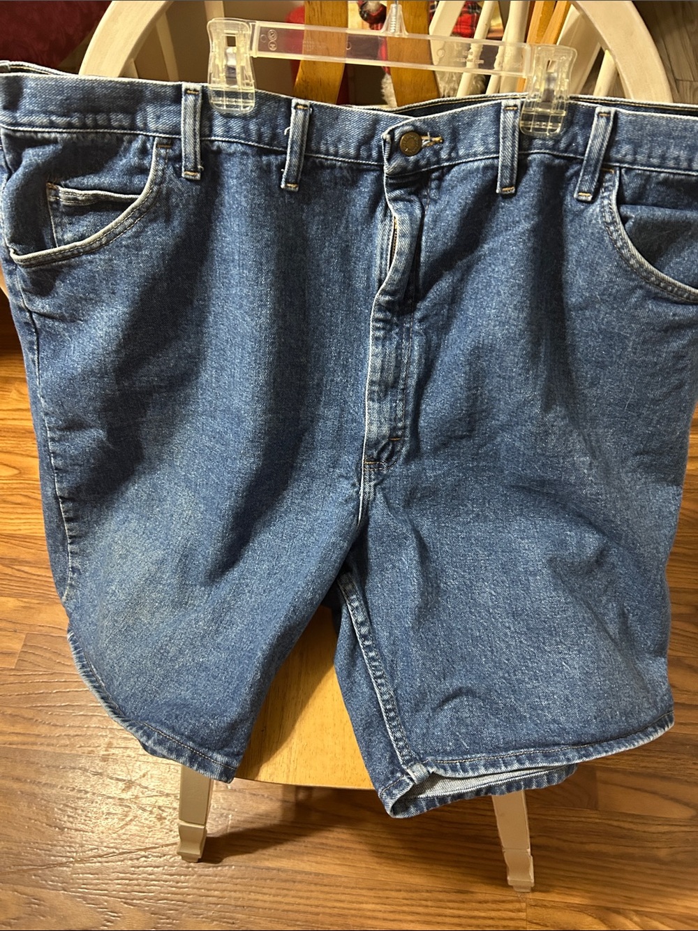Wrangler Men's Denim Jean Shorts - Medium Blue